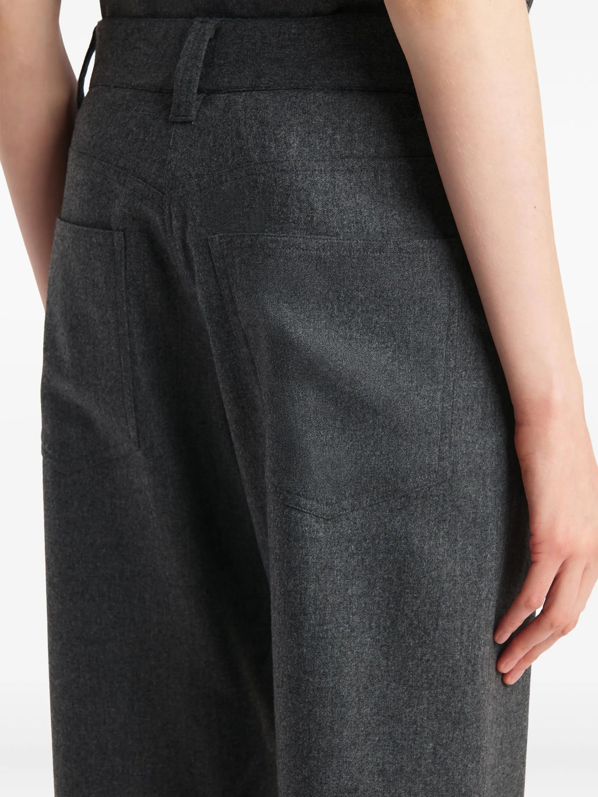 KHAITE Callum Pant in Toffee - Tan. 6 also in