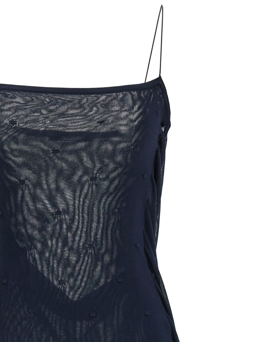 La Robe Maille Plumetis Dress