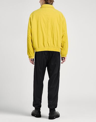Man Jacket Yellow Size 5 Cotton