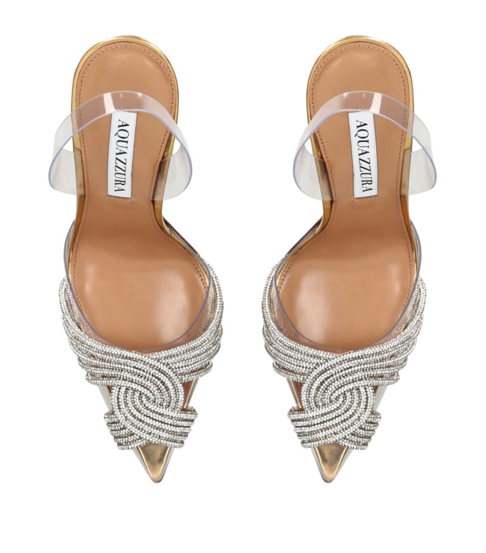 Plexi Gatsby Slingback Heels 105