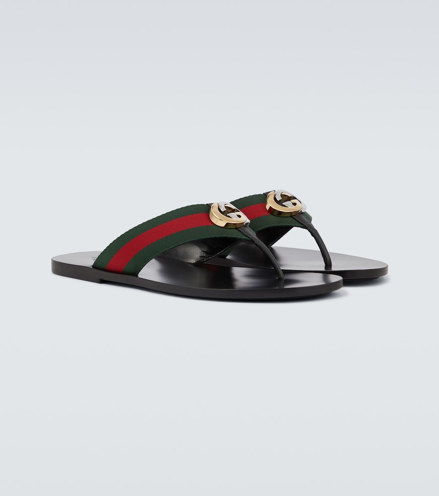 Interlocking G thong sandals
