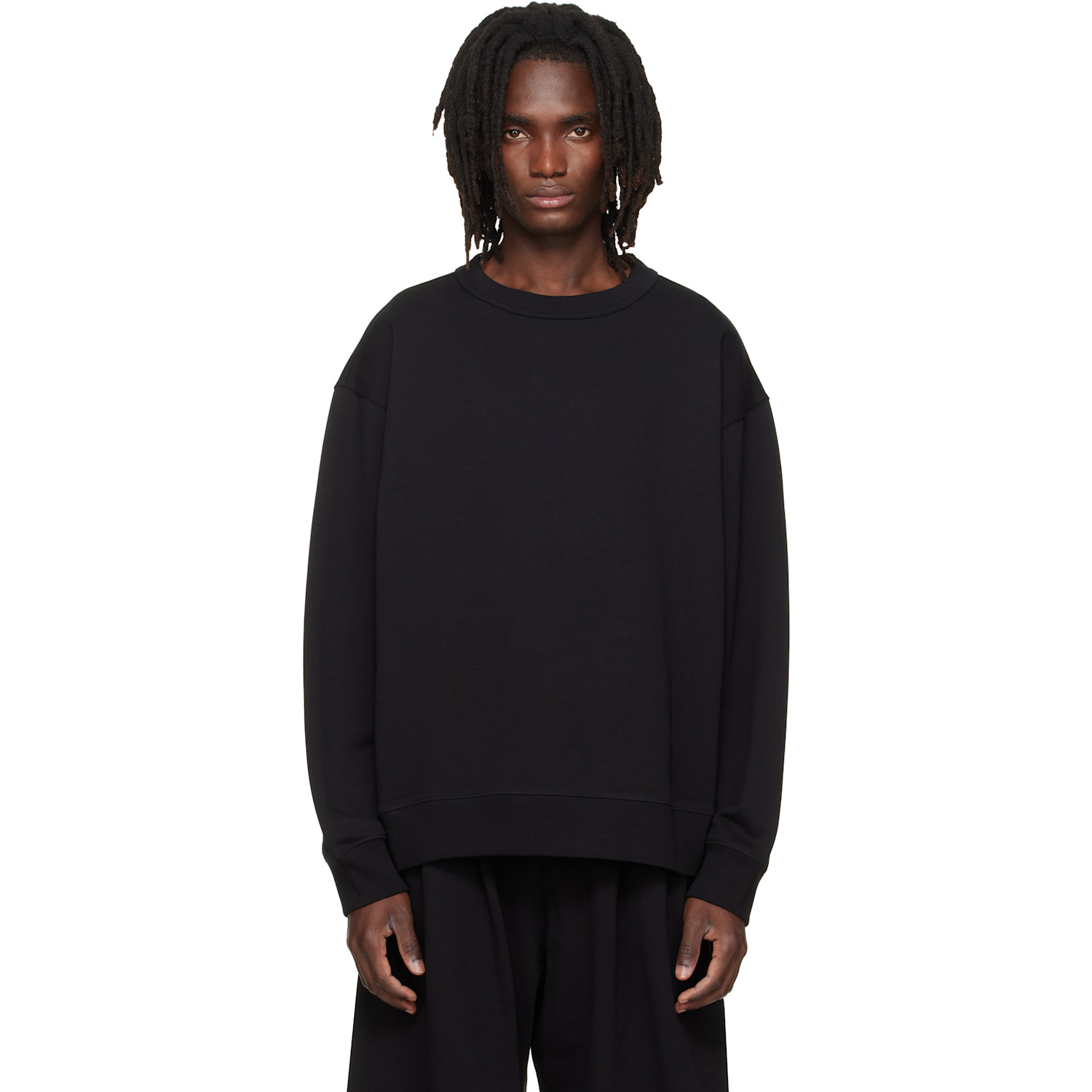 Black Oversized Sweatshirt