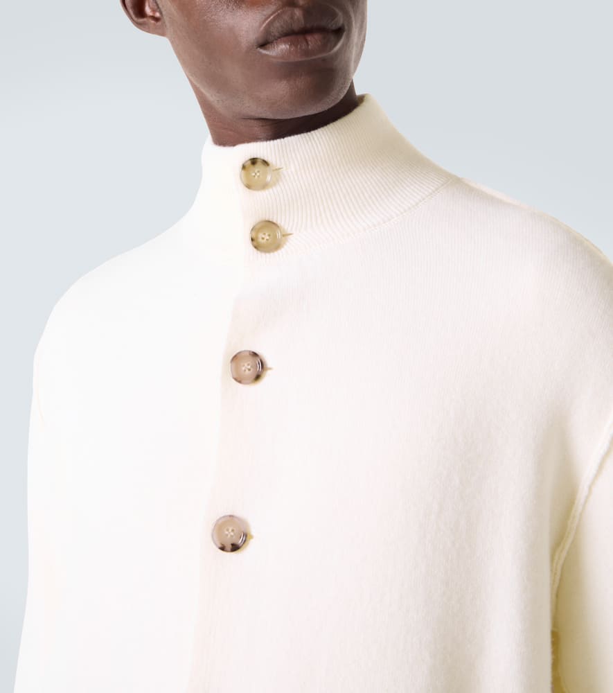 Wool and cashmere jacket