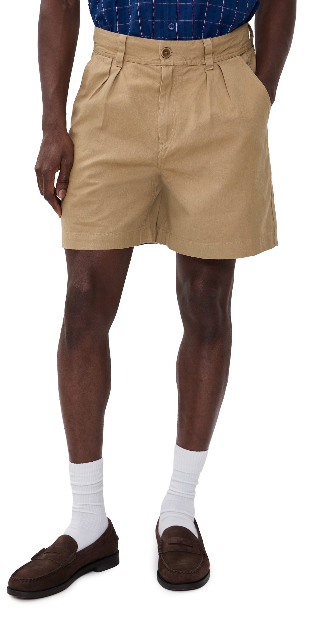 Hemp Shorts Tan