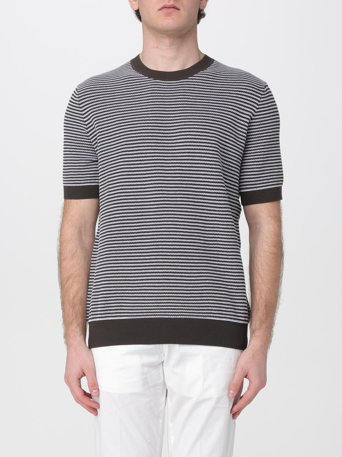 Polo Shirt Men color Coffee