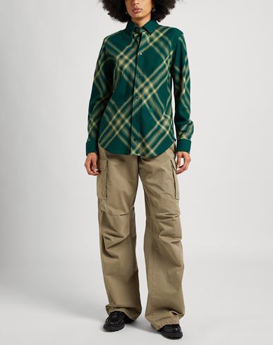 Woman Shirt Green Size 0 Wool