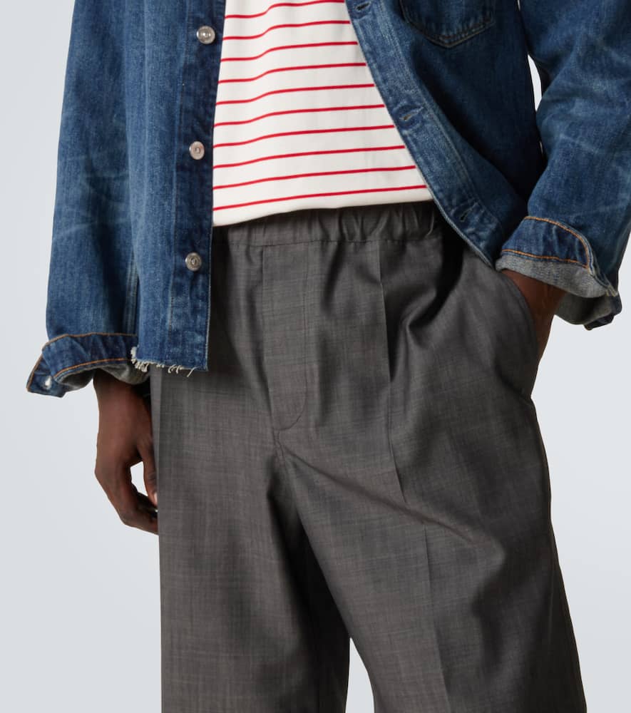 Wool shorts