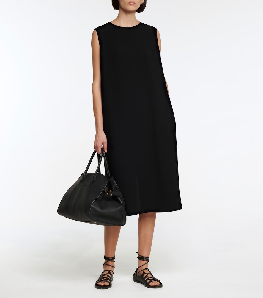 The Row Mirna crêpe midi dress