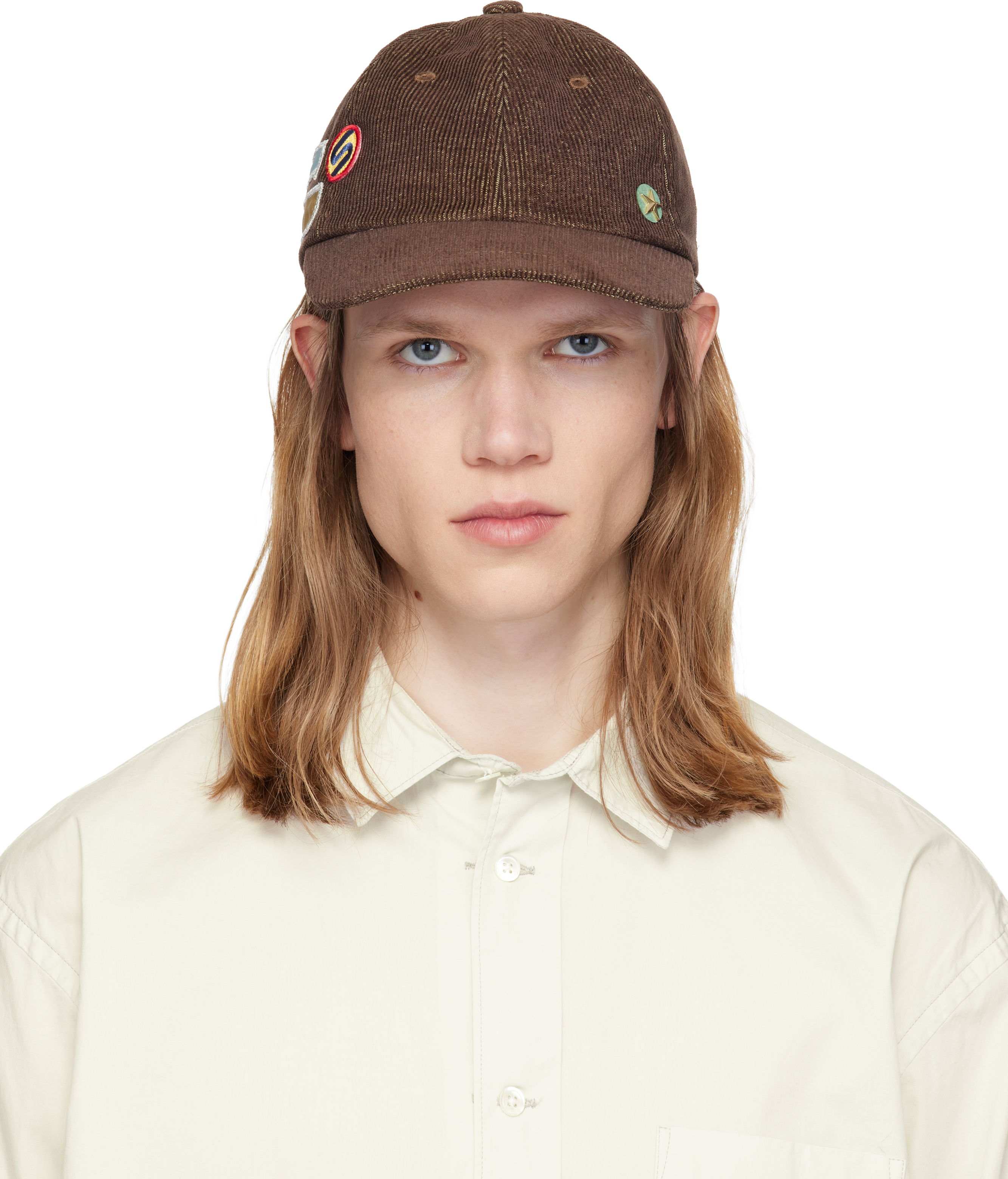 Brown Patch Cap