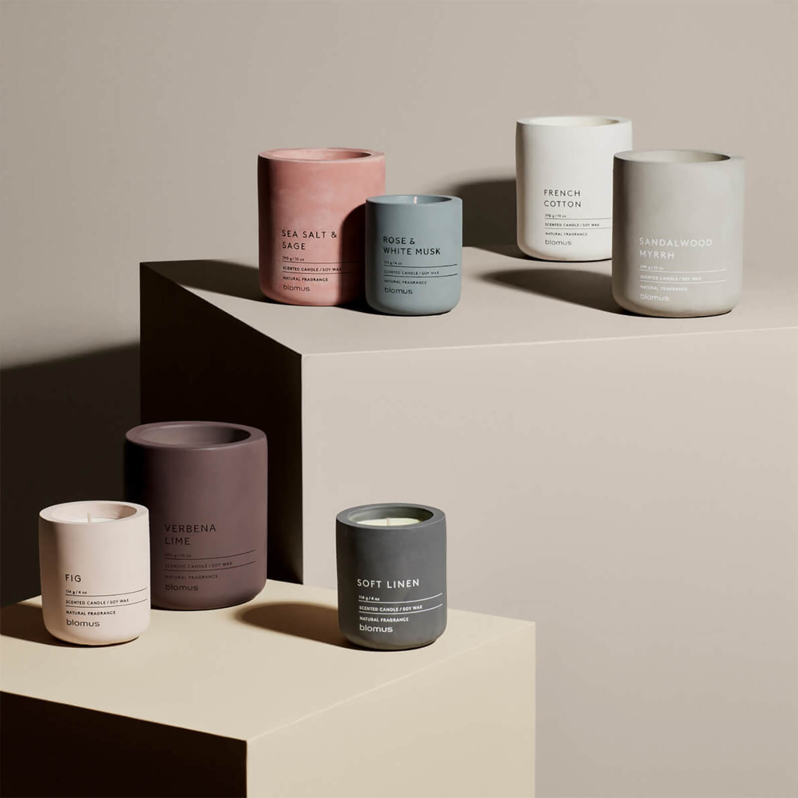 Blomus Fraga Scented Candle - Sea Salt & Sage