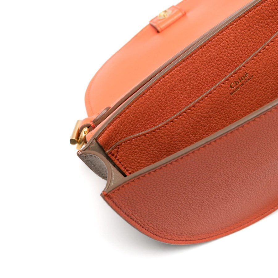 Marcie Chain Flap Leaather Tote Bag