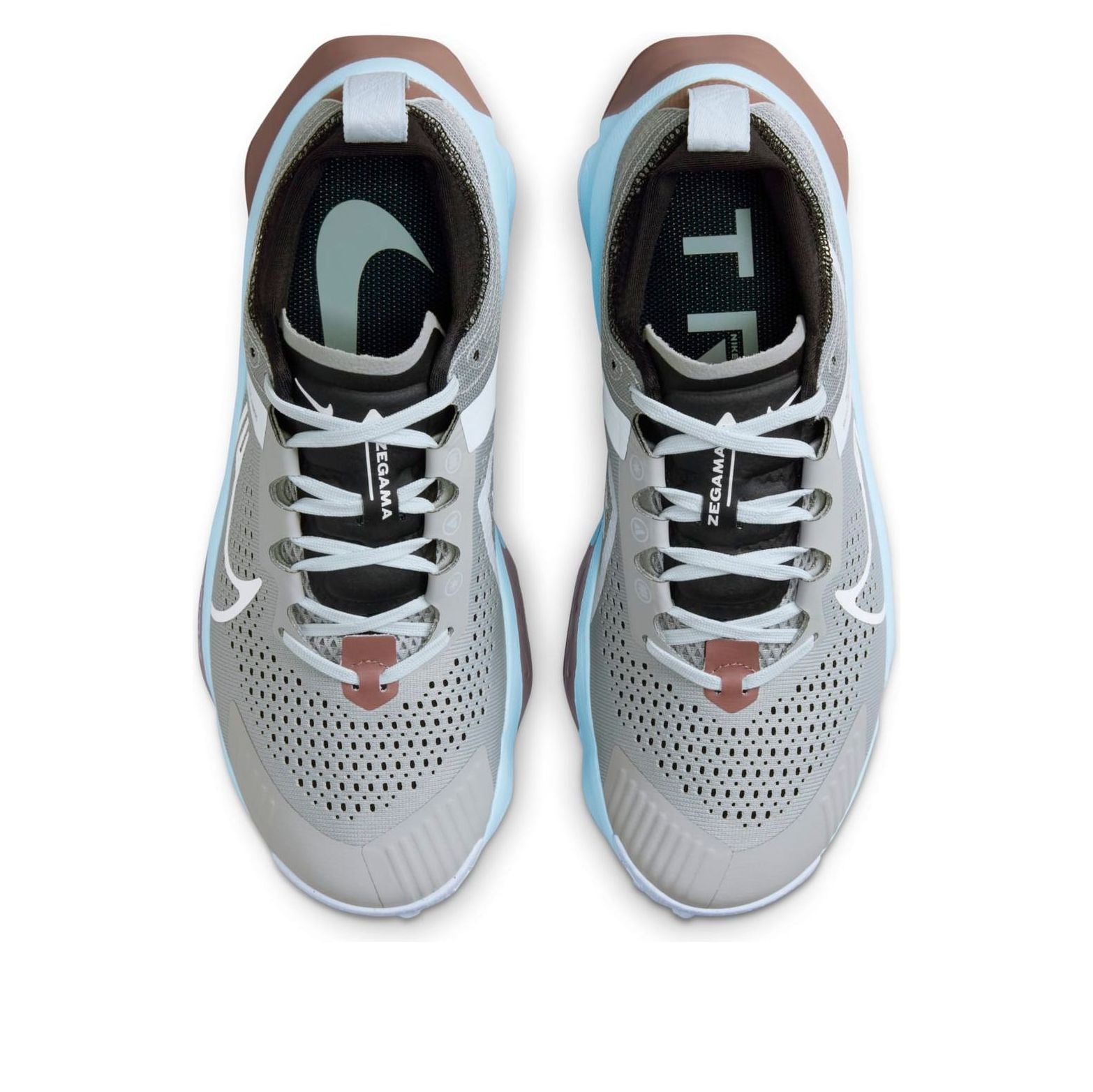 (WMNS) ZOOMX ZEGAMA 'LIGHT SMOKE GLACIER BLUE'