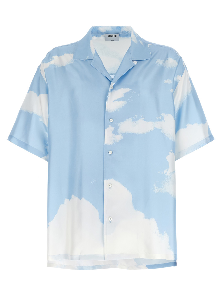 Light Blue Silk Shirt