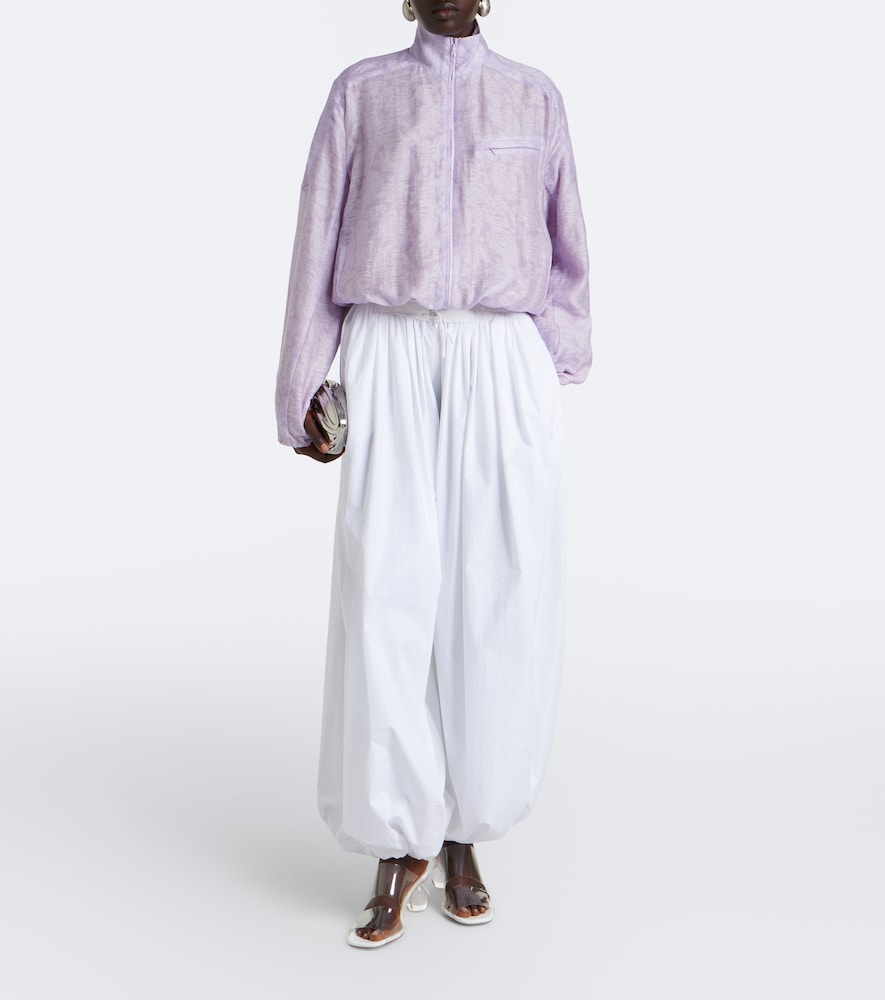 Light Leak jacquard romper