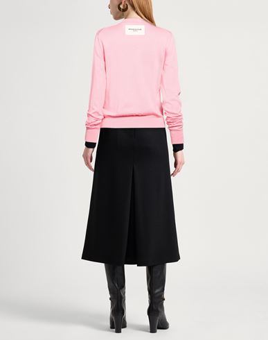 Maison Kitsuné Woman Cardigan Pink Size XS Cotton