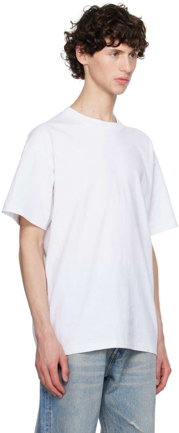 John Elliott White Oversized University T-Shirt