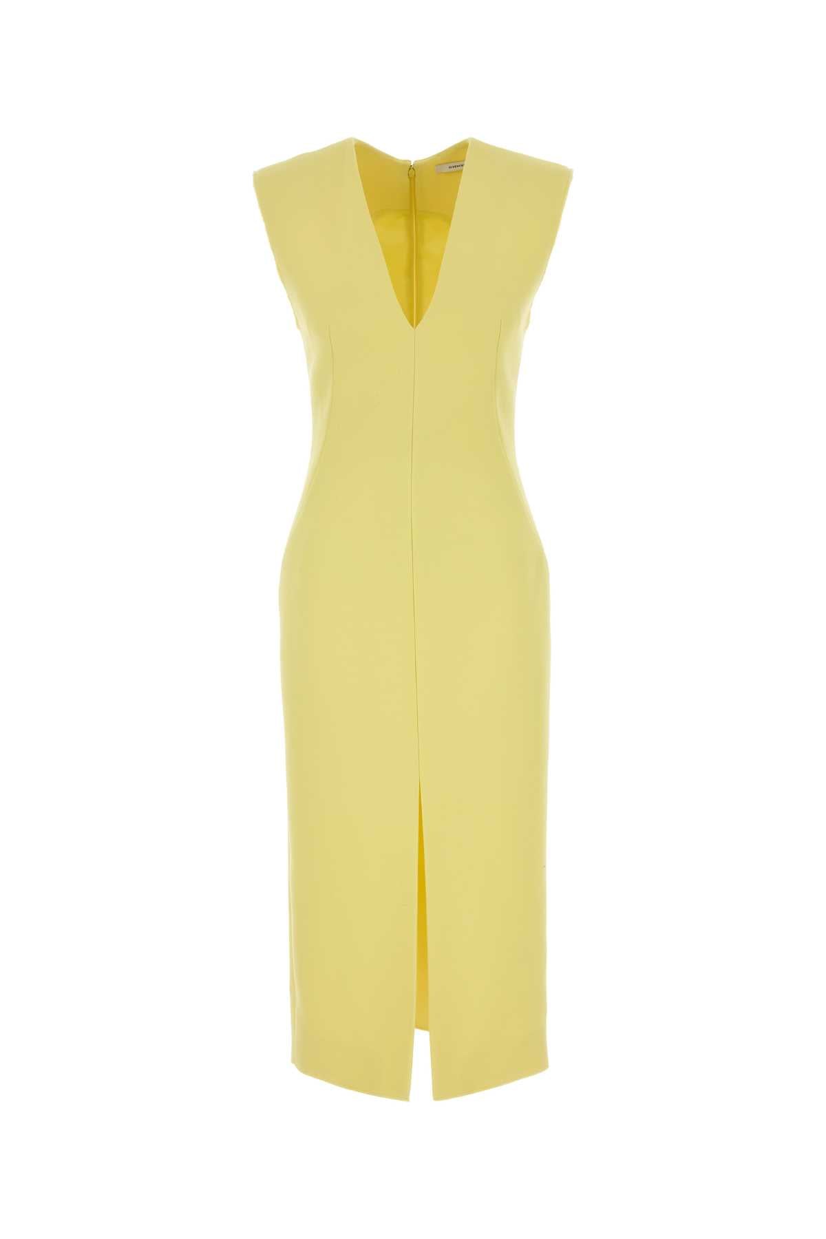 Structured Dress — Yellow