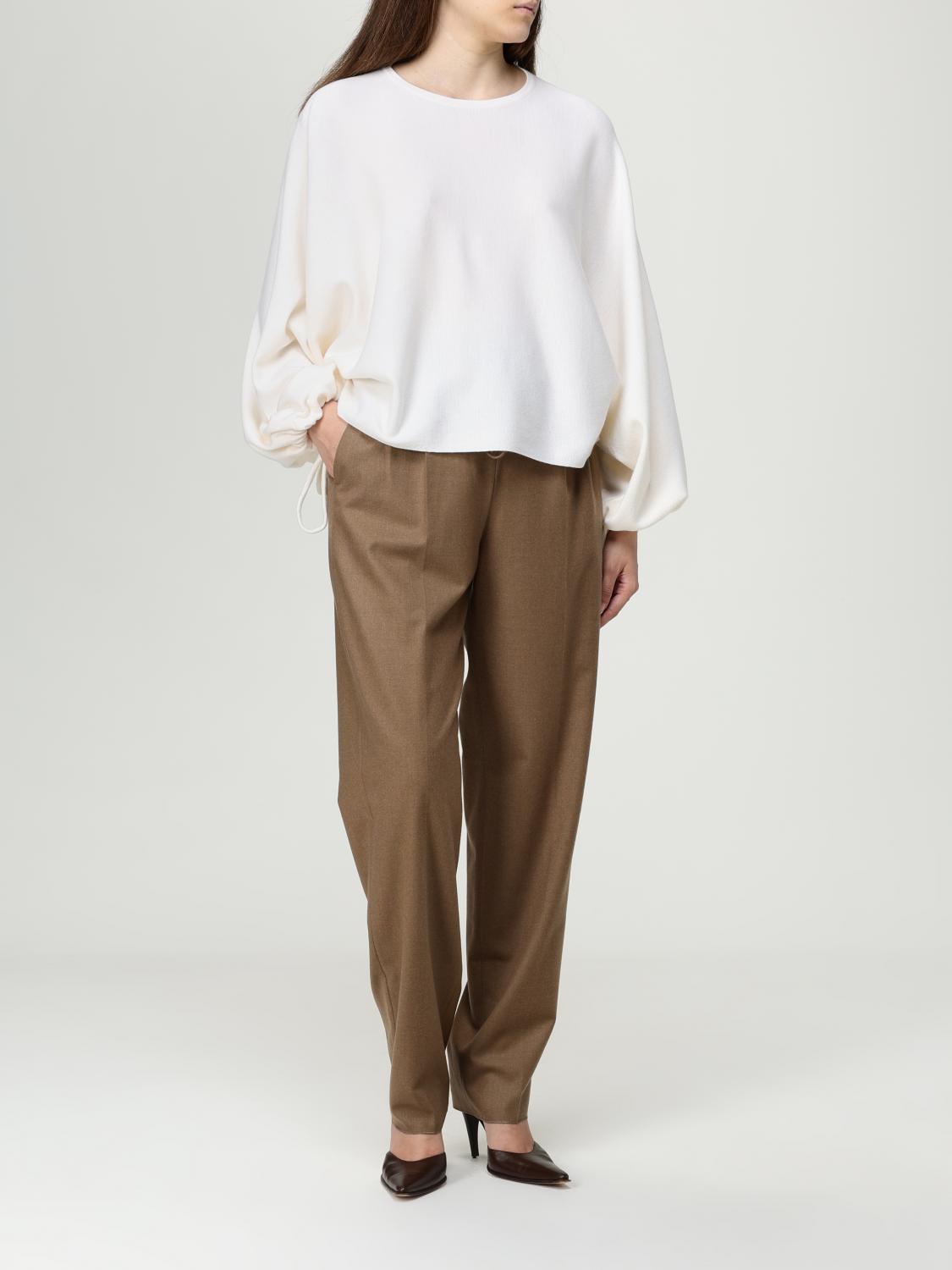 Pants Woman color Brown