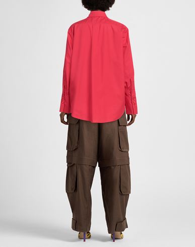 House Of Dagmar Woman Shirt Red Size 10 Organic cotton