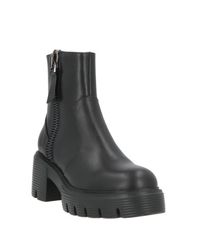 Woman Ankle boots Black Size 11 Leather