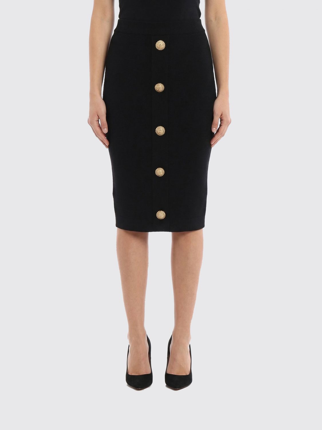 Skirt Woman color Black