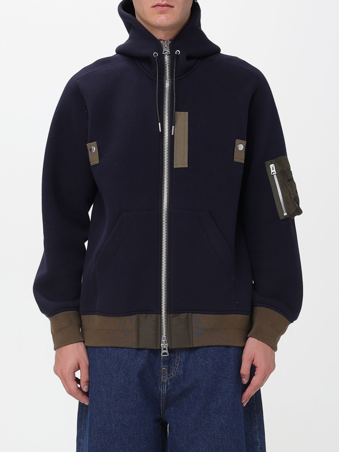 Jacket Men color Blue