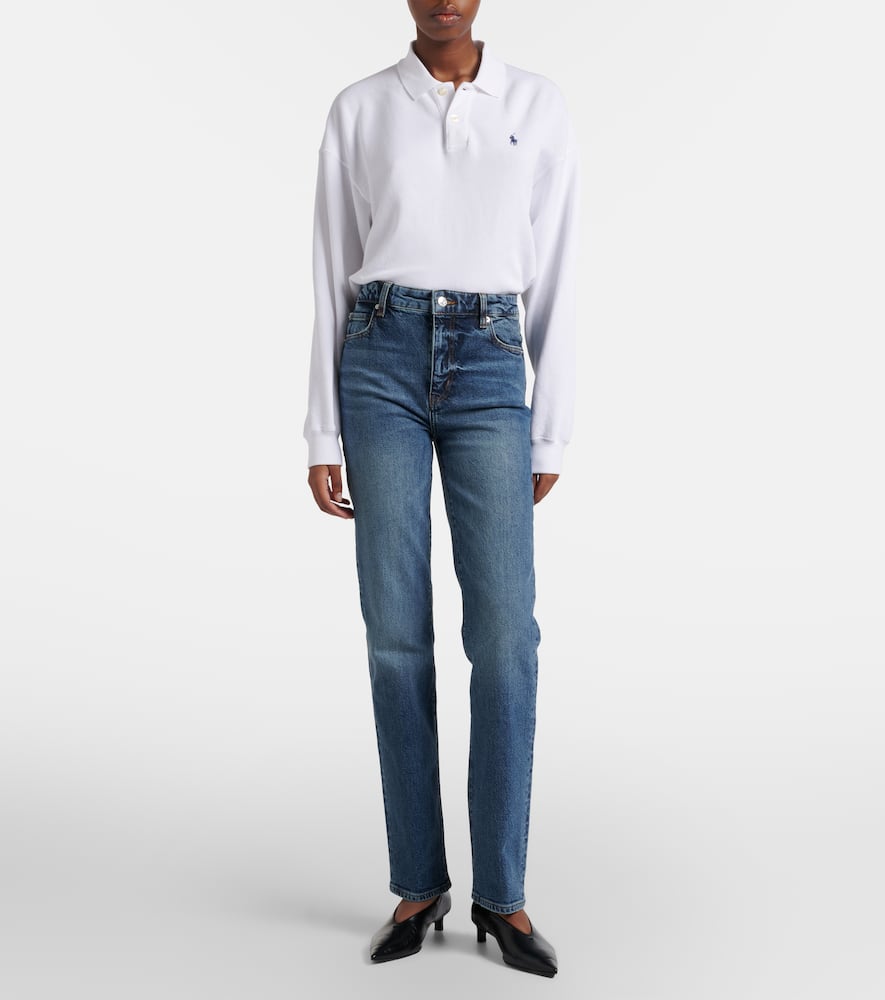 The Ruler distressed straight jeans