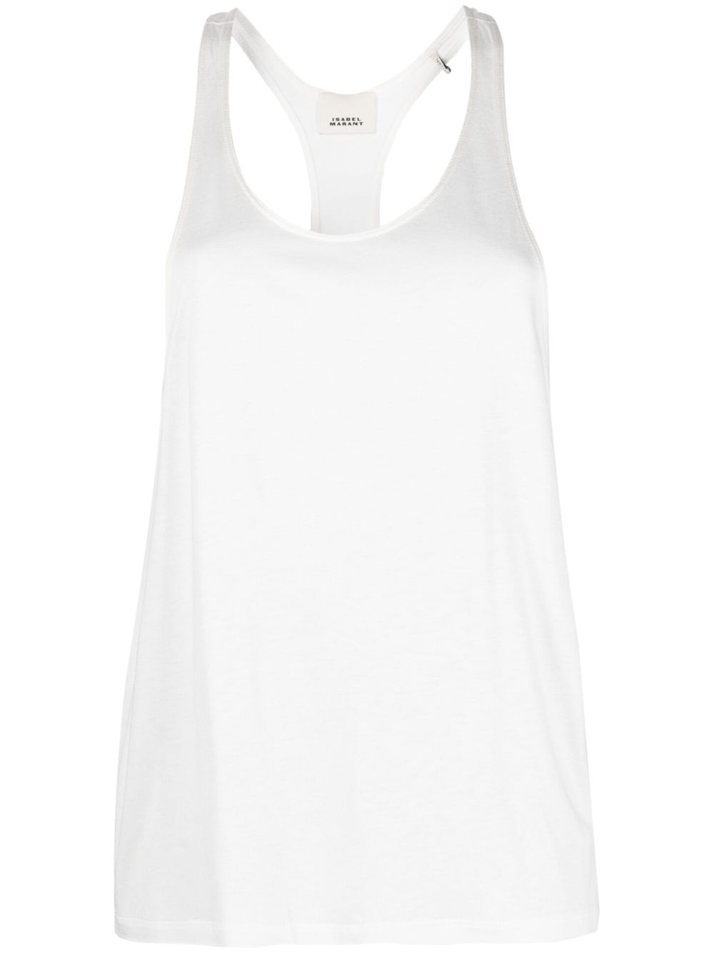 Scoop-neck tank top - Pink