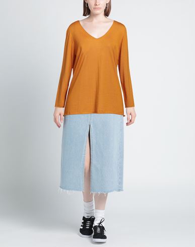 Woman Sweater Ocher