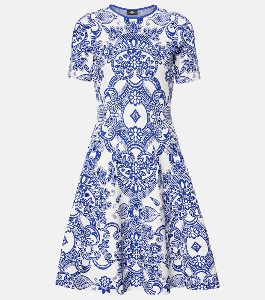 Paisley minidress