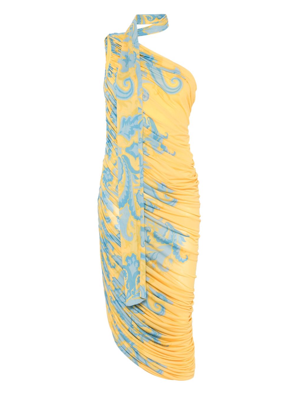 ETRO draped maxi dress - Yellow