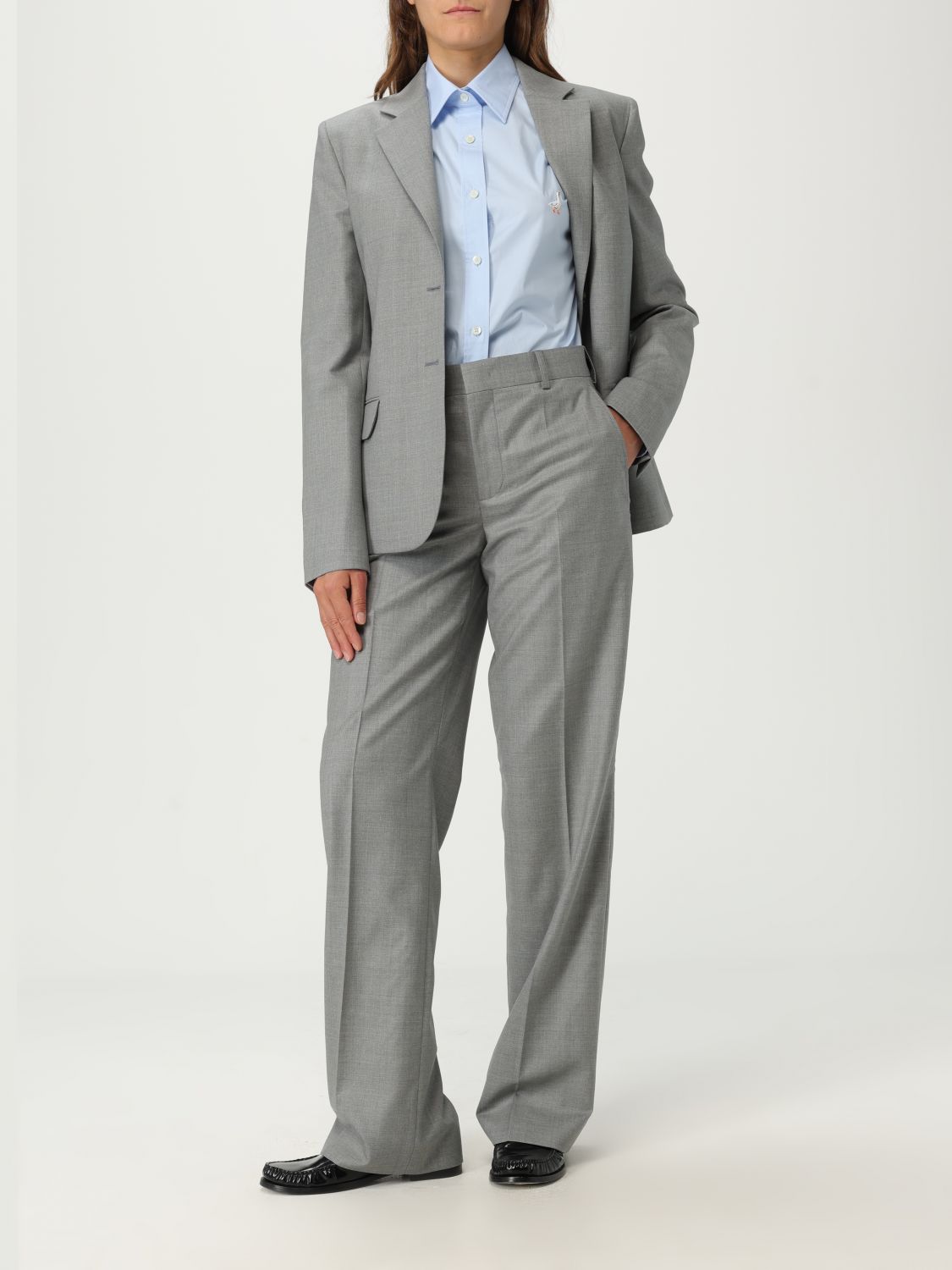 Pants Woman color Grey