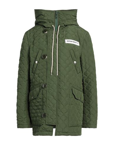 Woman Coat Military green Size S Polyamide
