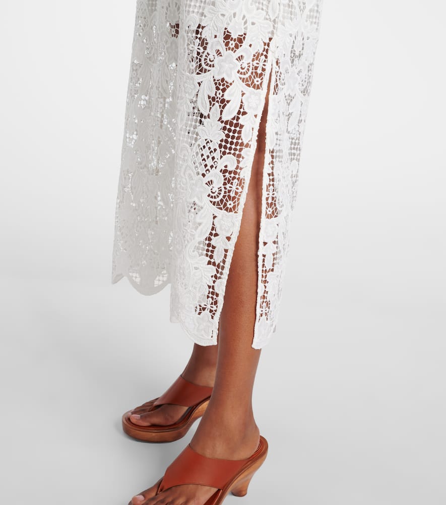 Coco lace midi dress