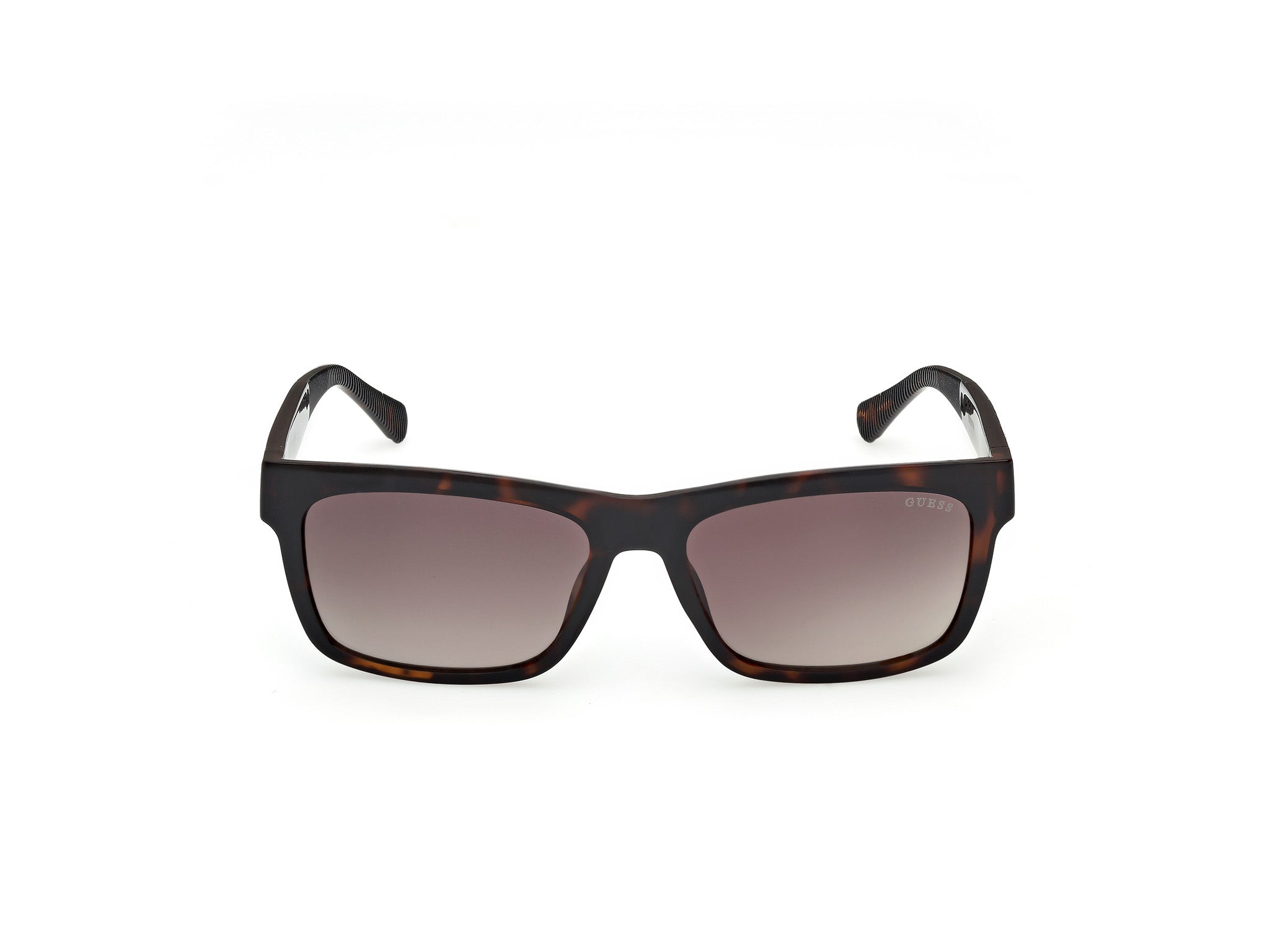 Guess Hombre Guess GU00221 52F Gafas de sol Inyectado la Habana Marrón Cuadrada Norma