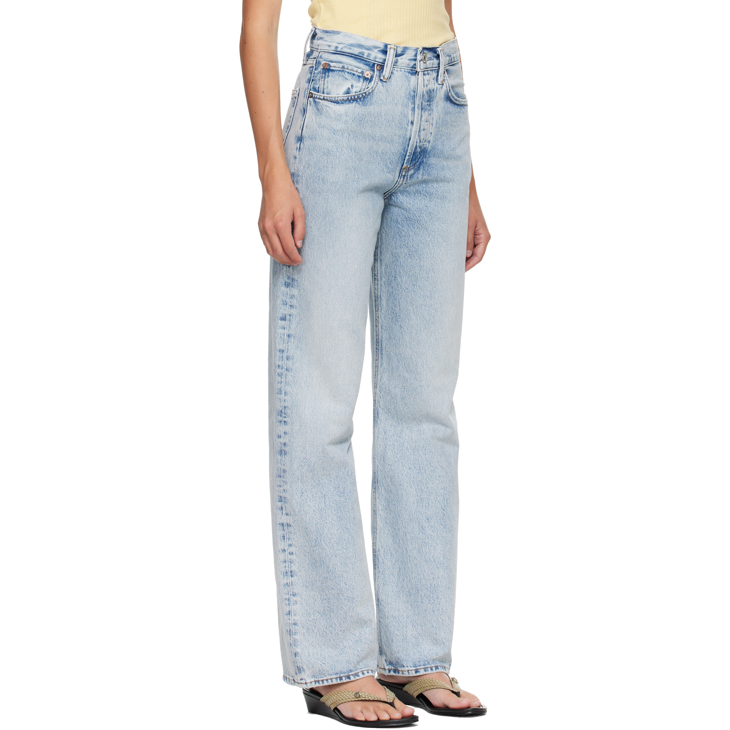 Blue Vintage Loose Jeans