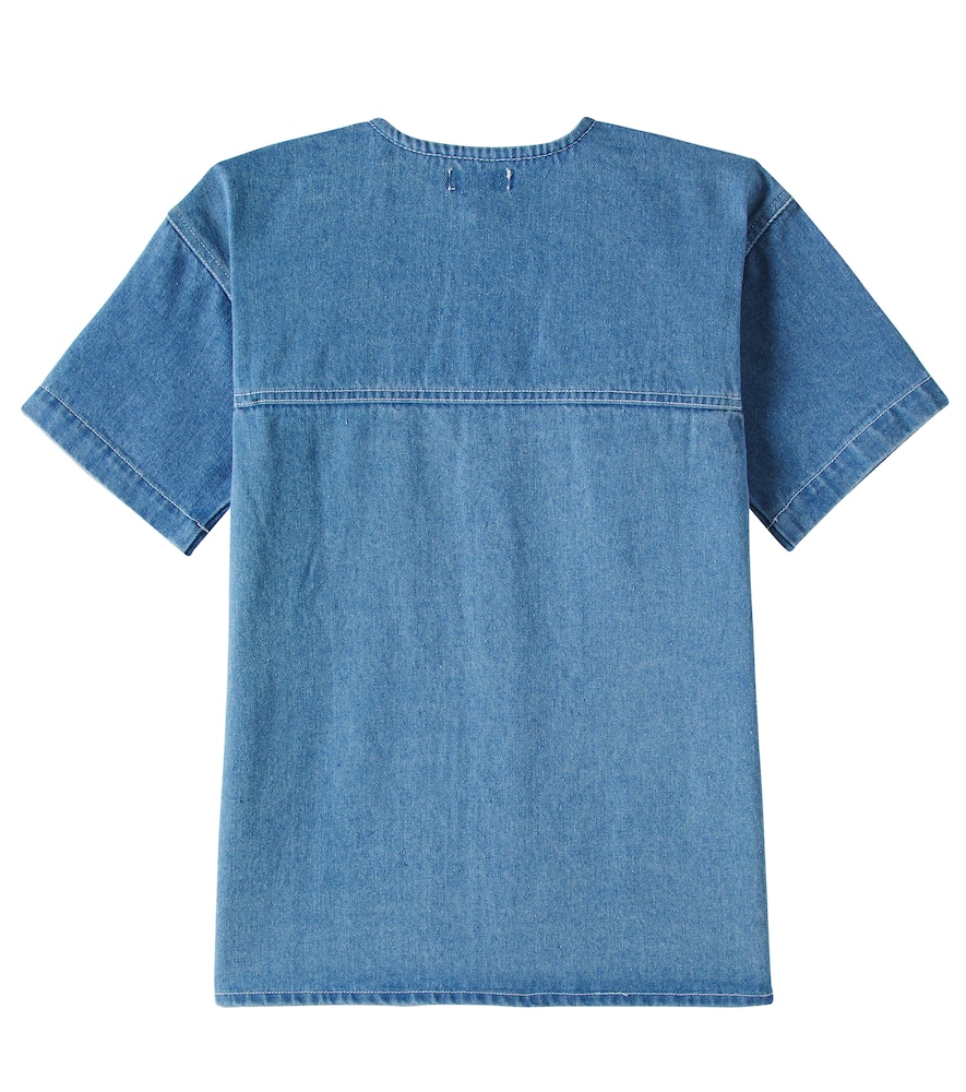 Tinycottons Logo denim dress