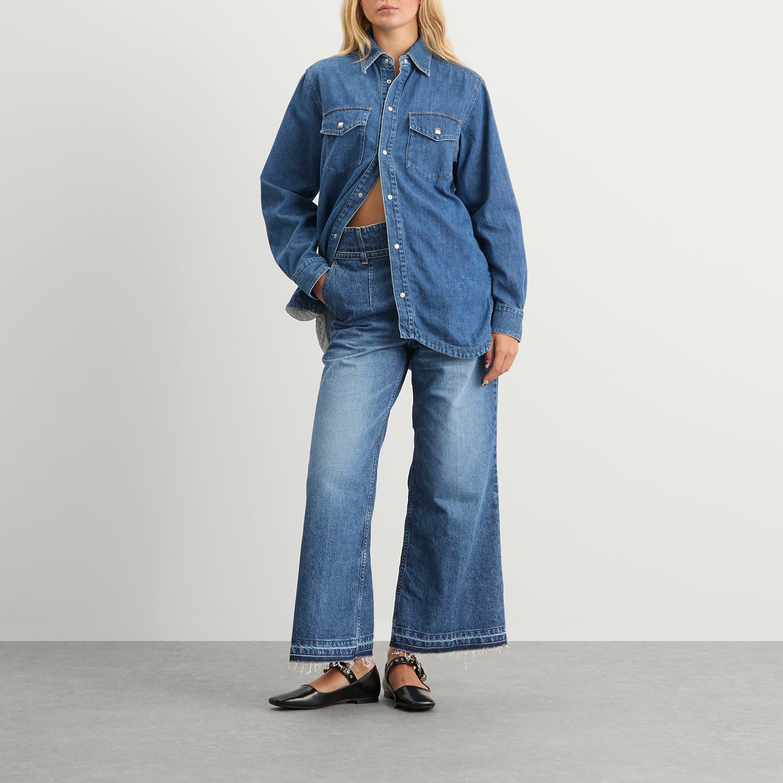 Women's Denim Pants Blue
