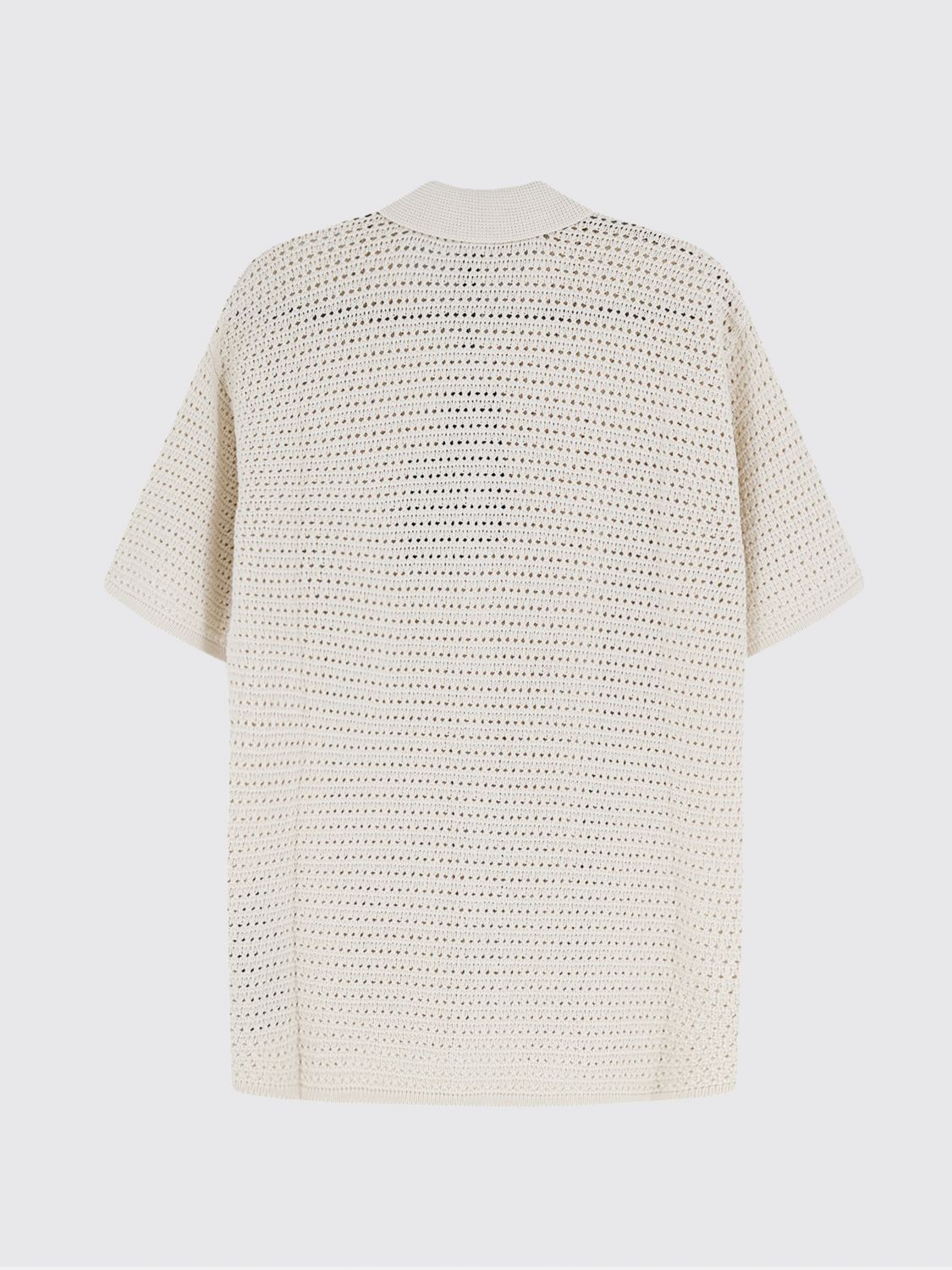 Polo Shirt Men color Beige