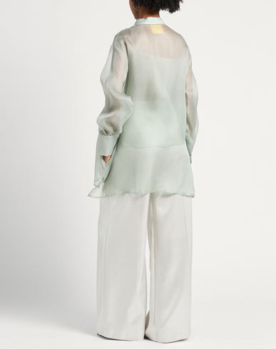 Woman Top Sage green Size 2 Silk