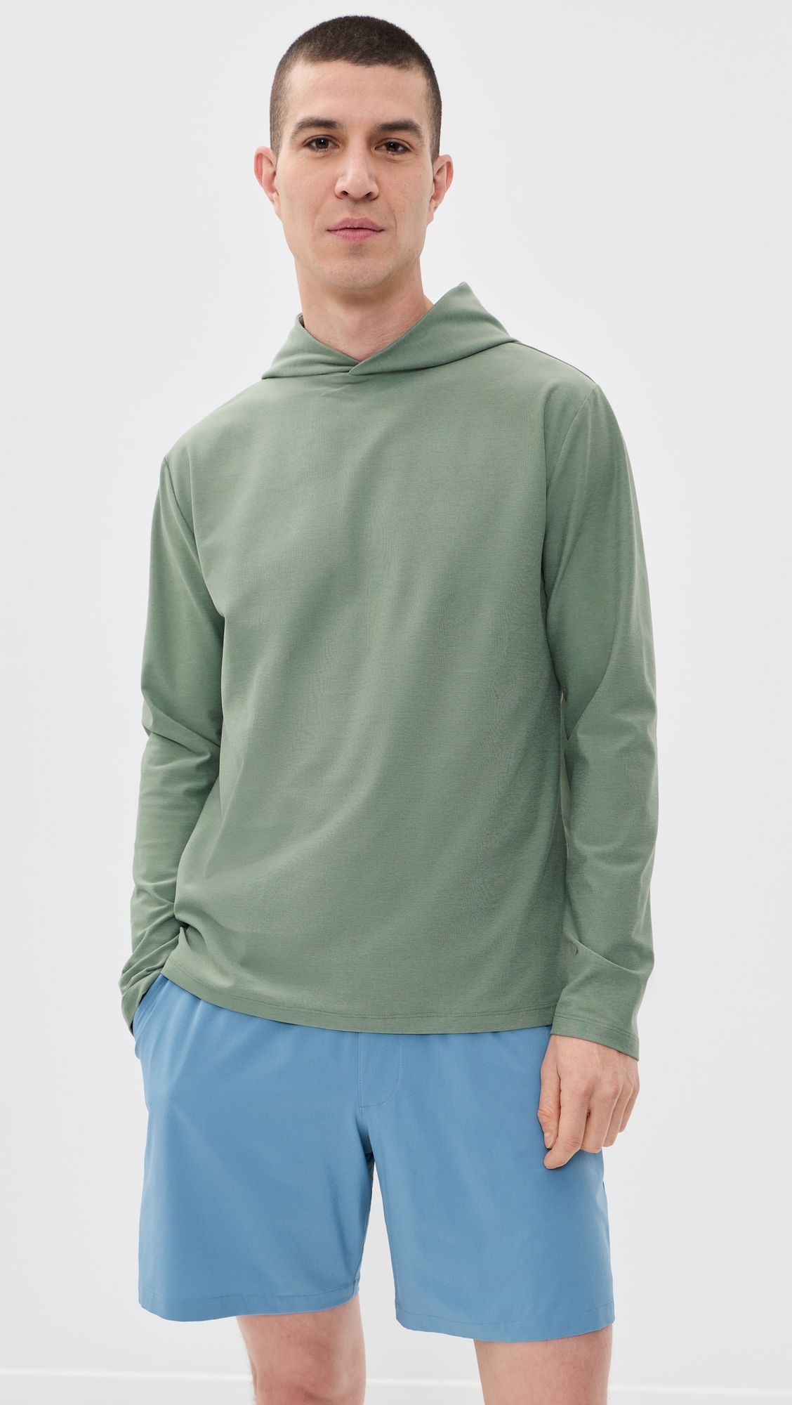 Spacedye Go-To Hoodie Grey Sage Heather