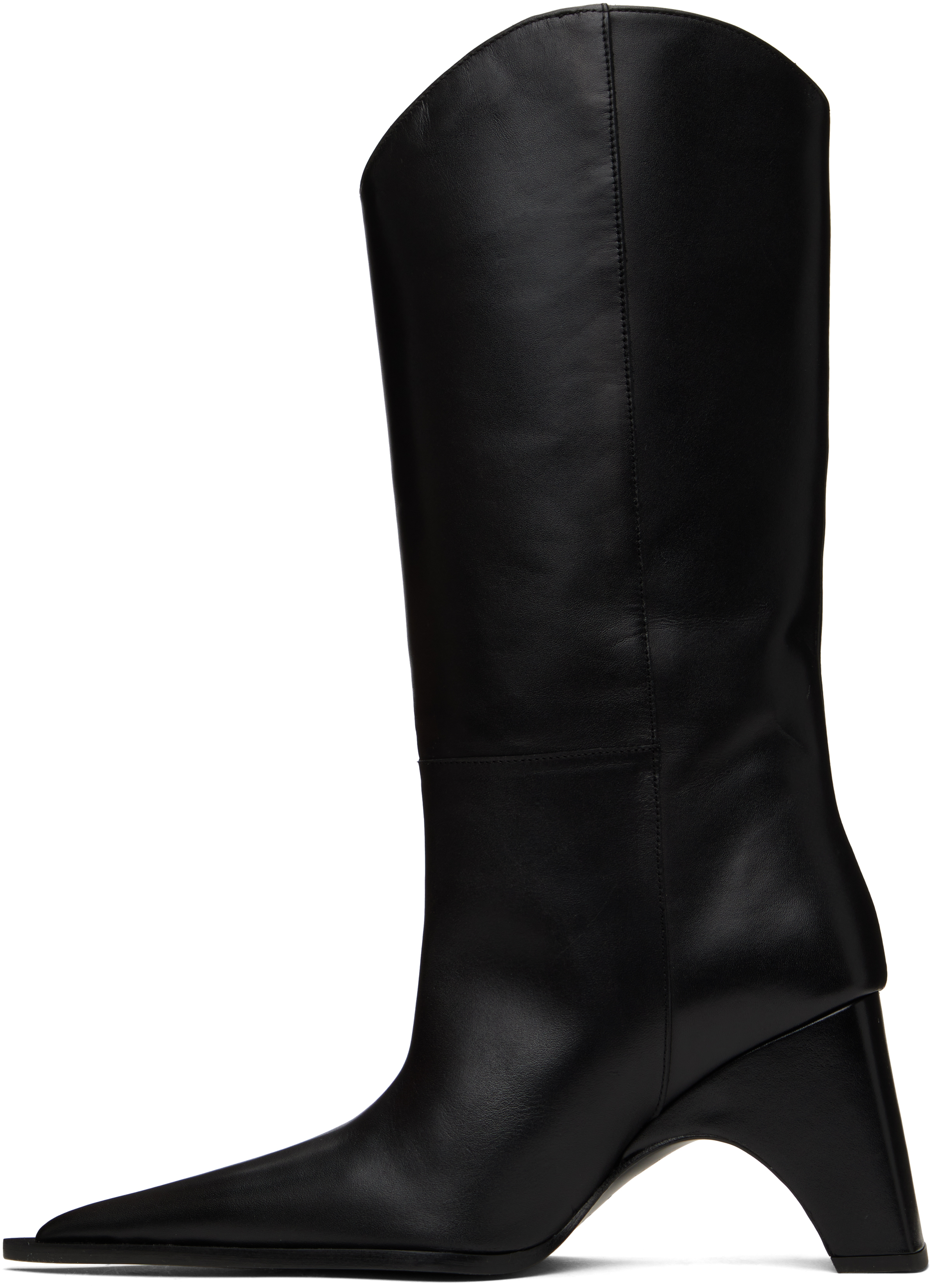 Coperni Black Bridge Cowboy Boots