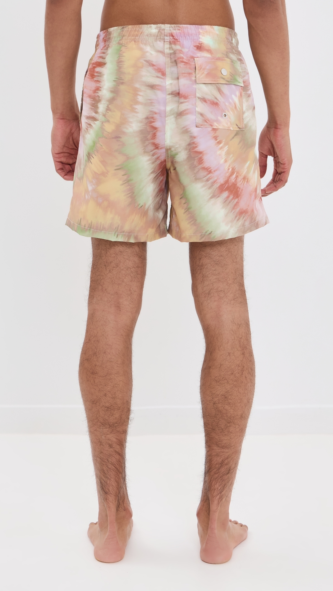 Bather Calypso Swirl Swim Trunks 5 Orange