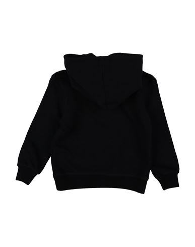Kid Sweatshirt Black Size 16 Cotton, Elastane
