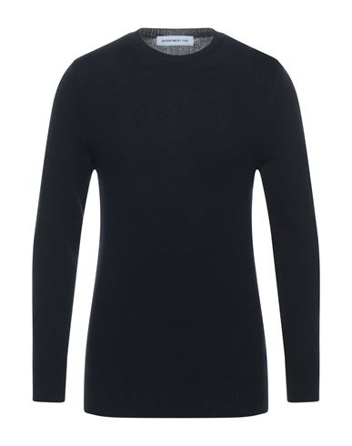 Man Sweater Midnight blue Size L Wool, Polyamide
