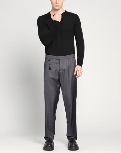 Man Pants Grey Size 36 Virgin Wool