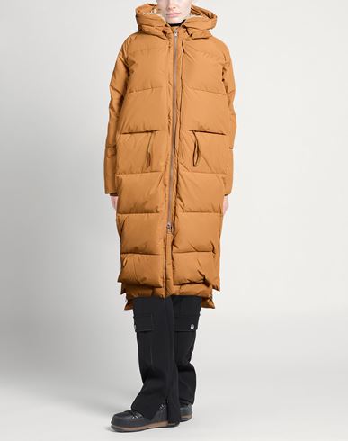 Woman Puffer Camel Size S Recycled polyester