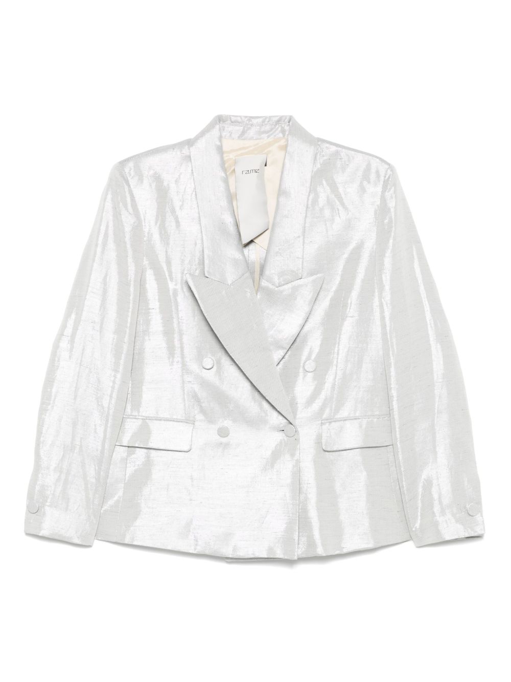 RAME metallic blazer - Silver