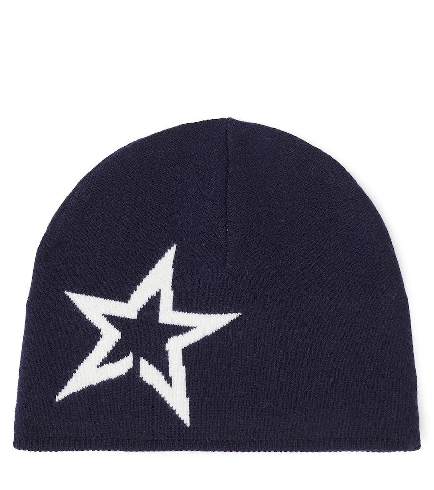 Logo wool-blend beanie