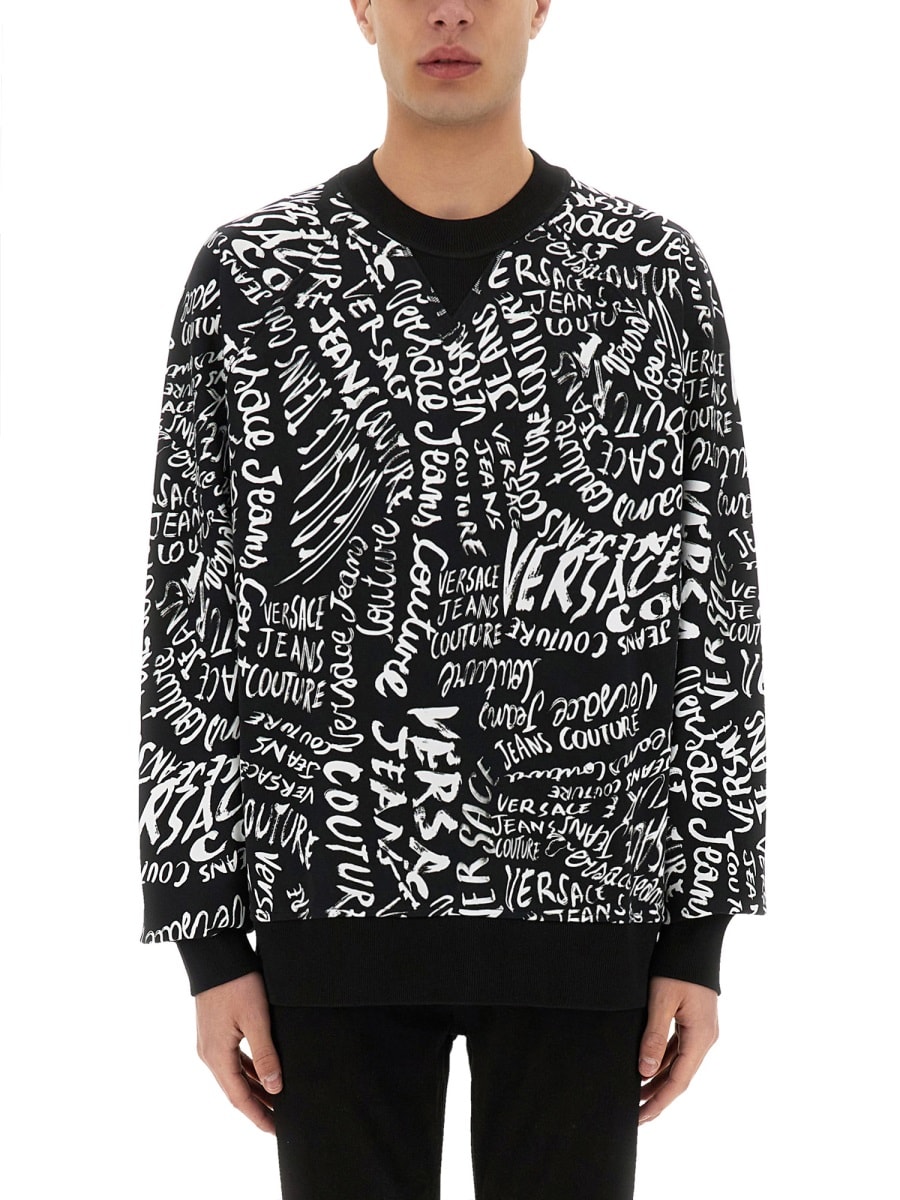 Sweatshirt With Logomania Print